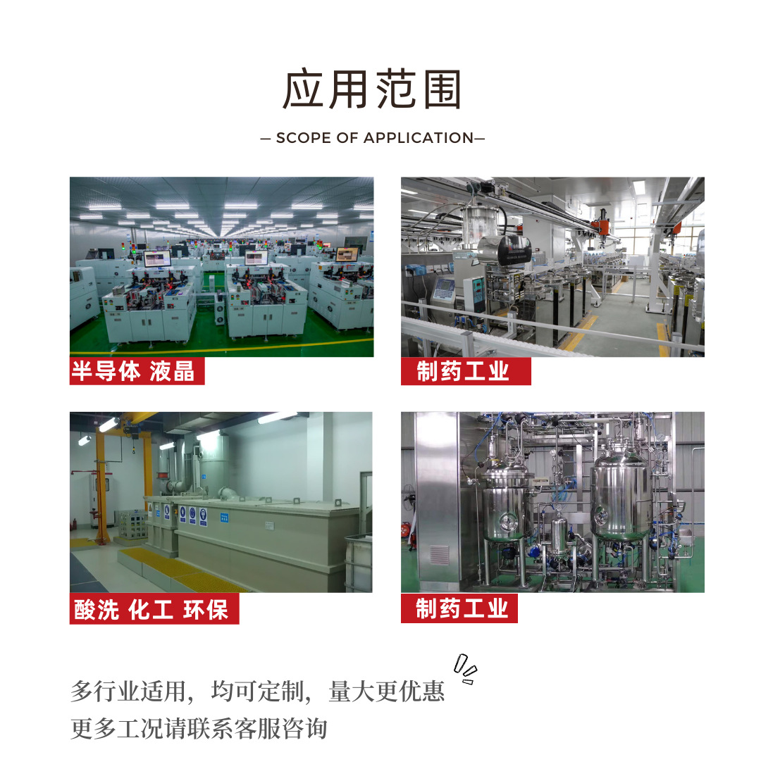 四氟防腐壓力傳感器應用展示
